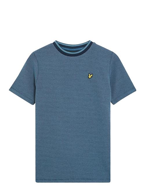 Lyle & Scott | Two Tone Waffle T-Shirt | 9-10