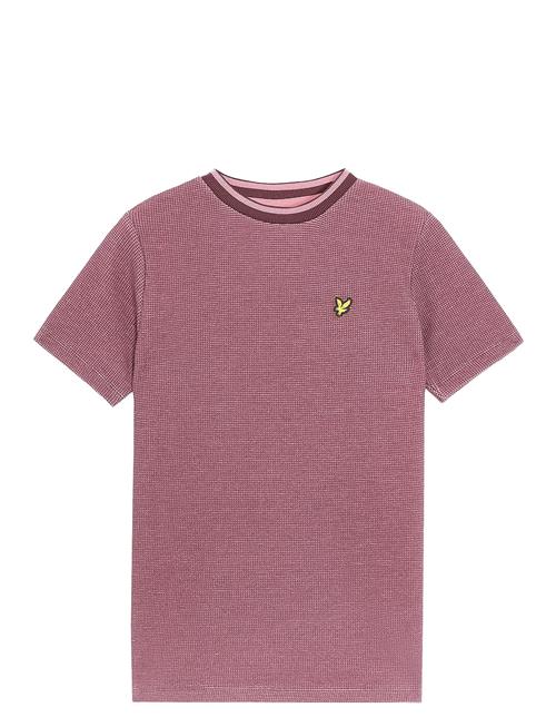 Lyle & Scott | Two Tone Waffle T-Shirt | 14-15