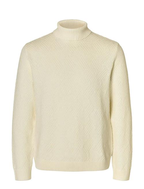 Selected | Slhtrevor Ls Knit Structure Roll Neck | M