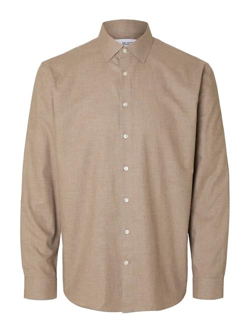 Selected | Slmreg-Leo Heather Shirt Ls Noos | L