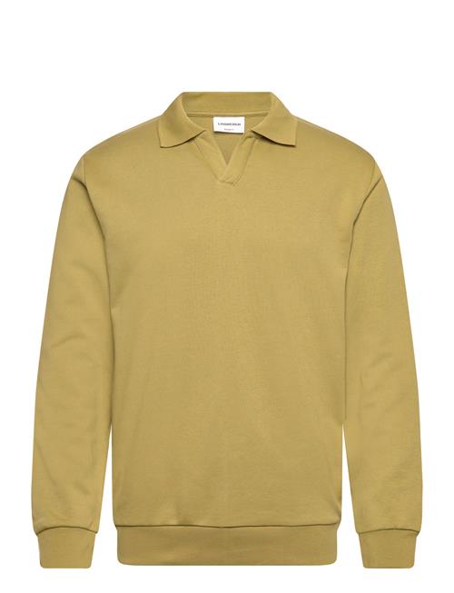 Lindbergh | Sweat V-Neck Polo L/S | L