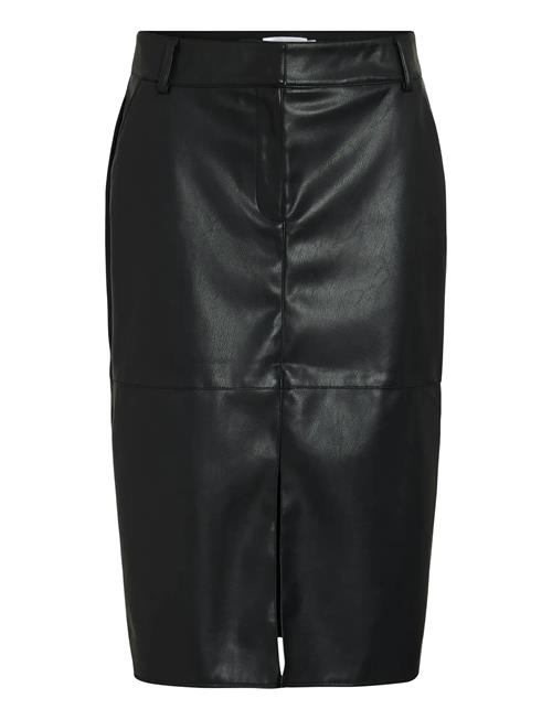 Vila | Vidagmar Hw Midi Coated Skirt - Noos | 34