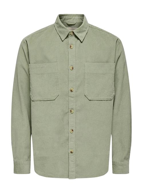 ONLY & SONS | Onsalp 2Pkt Washd Cord Ls Shirt Otl | XXL
