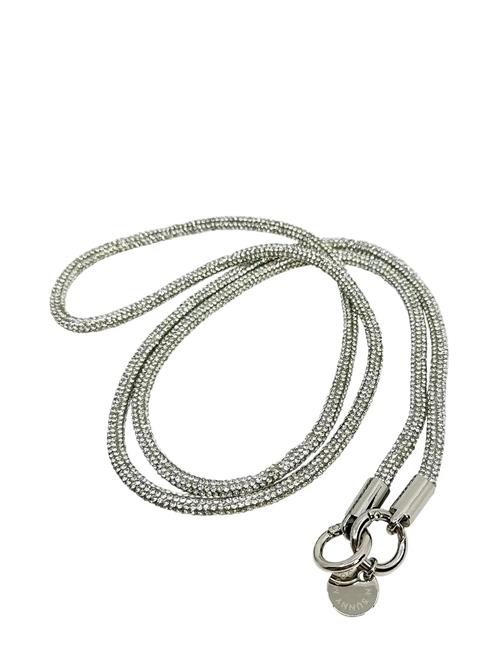 Pipol's Bazaar | Gala Sparkle Phone Strap 130 Silver | ONE SIZE