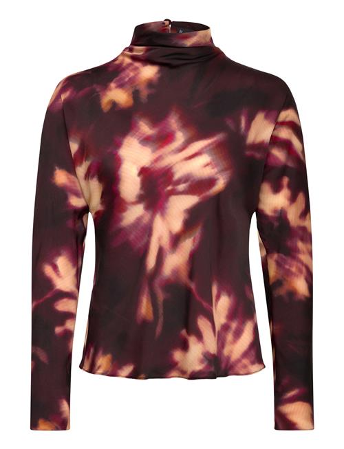 Mango | Tie-Dye Turtleneck Blouse | M