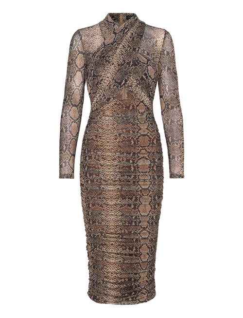 Bardot | Aliyah Printed Midi Dress | XS