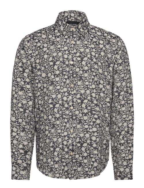 Lyle & Scott | Floral Jacquard Shirt | XL