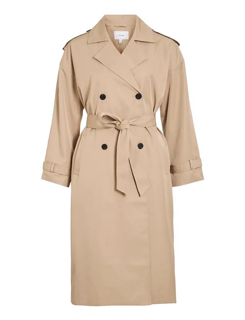 Vila | Viaddison L/S  Long Trenchcoat - Noos | 34