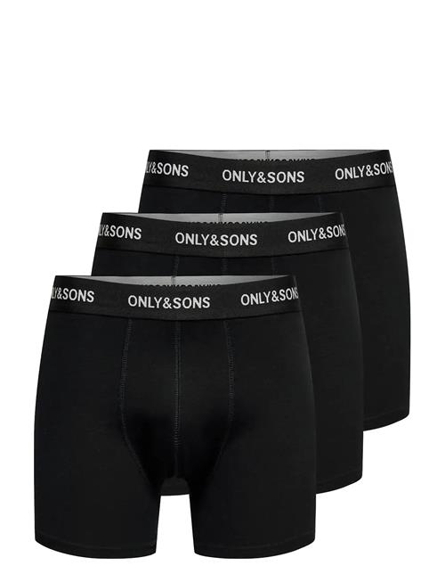 ONLY & SONS | Onsbasic Solid Boxer 3Pack Noos | XXL