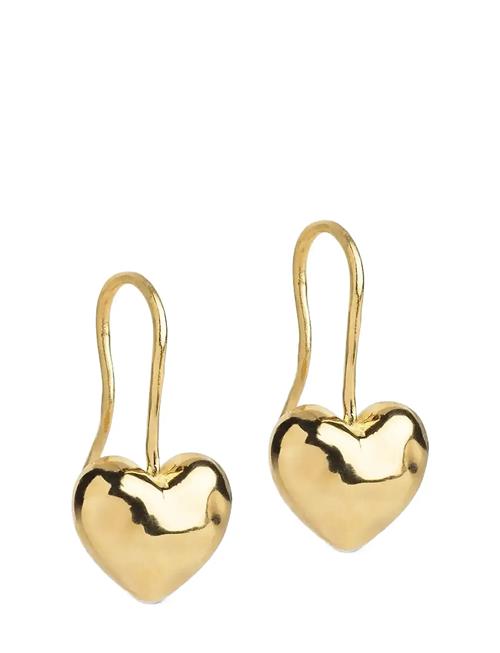 Enamel Copenhagen | Earrings, Poma Drop Heart | ONE SIZE
