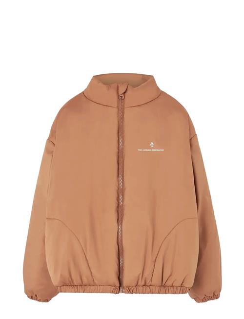 THE ANIMALS OBSERVATORY | Crocodile Kid Puffer Jacket Almond Brown | 6 Y