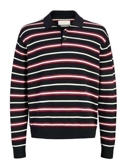 Jack & Jones | Jorargos Knit Stripe Polo Styd Aw25 | S