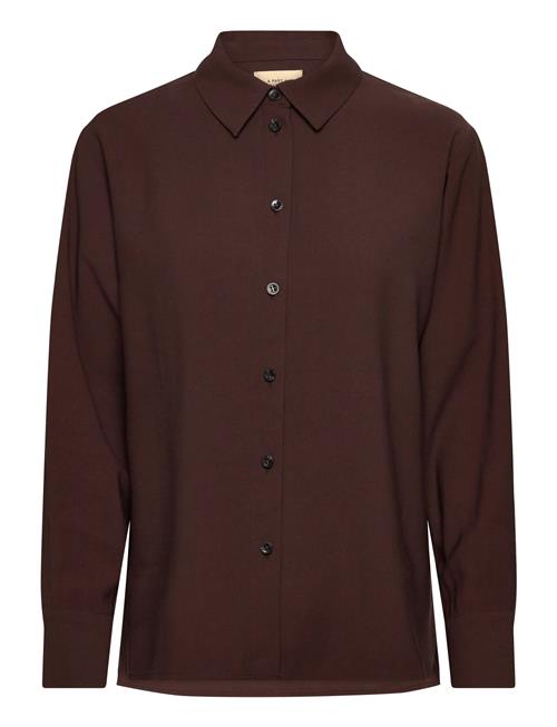 A Part Of The Art | Daily Shirt Chocolate Taupe | M