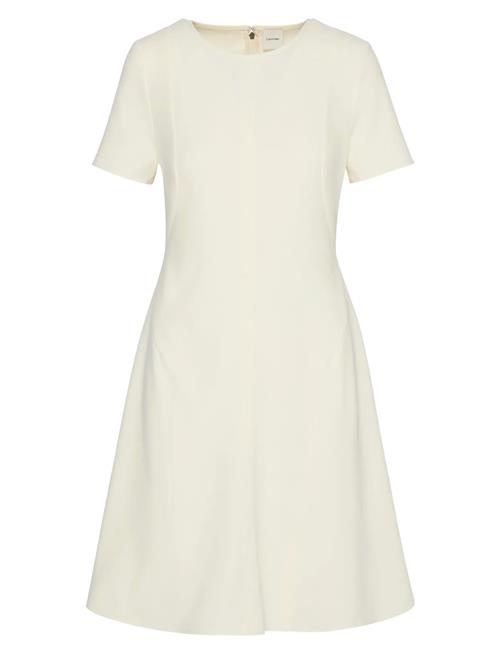 Calvin Klein | Scuba Fit And Flare Dress | 38