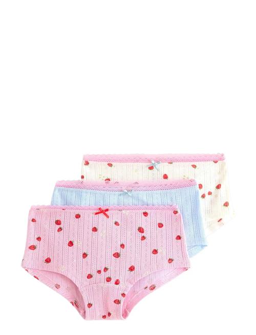 Lindex | Boxer 3 Pack Aop Berries | 122/128