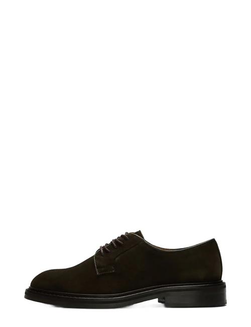 Selected | Slhcarter Suede Blucher Shoe | 42