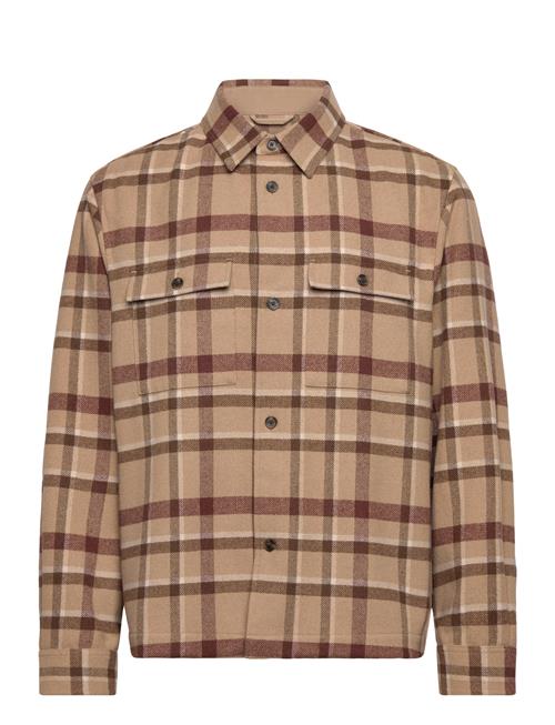 Mango | Check Overshirt With Pockets | L