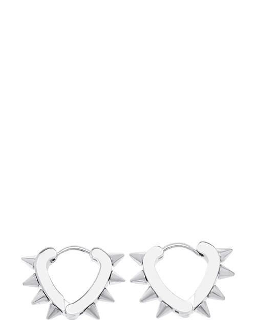 Timi of Sweden | Nike - Spike Hoop Earrings Stainless Steel | ONE SIZE