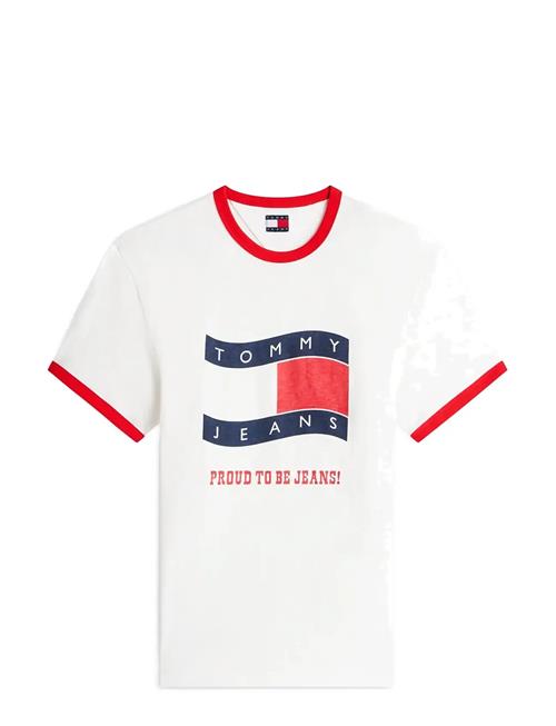Tommy Jeans | Tjm Reg Waving Flag Ss Ringer T | XXL