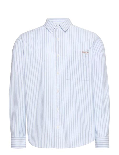 Calvin Klein Jeans | Ls Yd Stripe Oxford Classic Shir | XXL