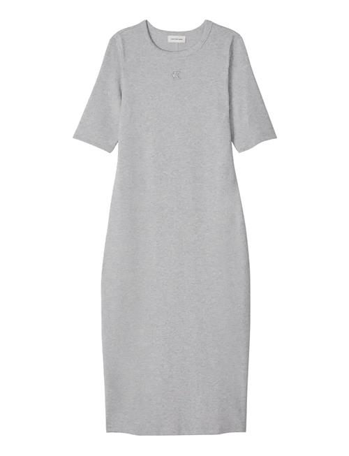 Calvin Klein Jeans | Hs Ctn Contour 1X1 Rib Midi Dres | XS