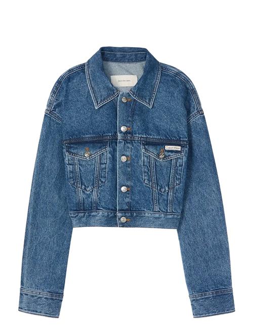 Calvin Klein Jeans | Denim Cropped Trucker Blue Carol | S