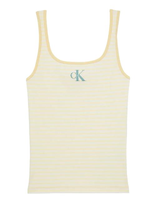 Calvin Klein Jeans | Striped Monologo Scoop Nk Rib Ta | M