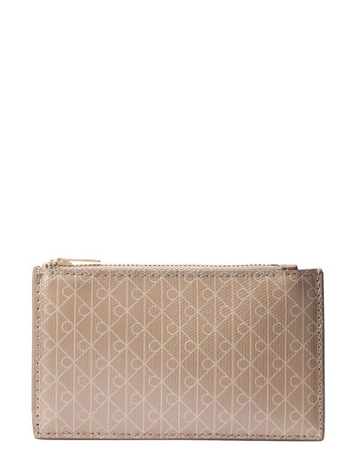 Calvin Klein | Emblem Aop Top Zip Cardcase | ONE SIZE