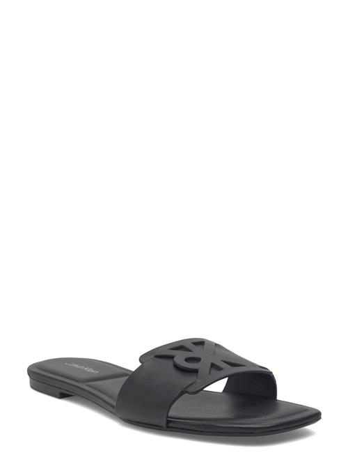 Calvin Klein | Square Flat Sandal Emblem | 38