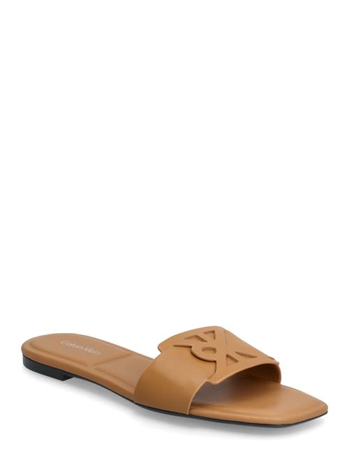 Calvin Klein | Square Flat Sandal Emblem | 40