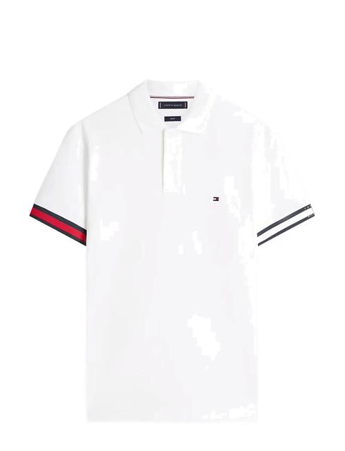 Tommy Hilfiger | Rwb Cuff Liquid Cotton Slim Polo | L