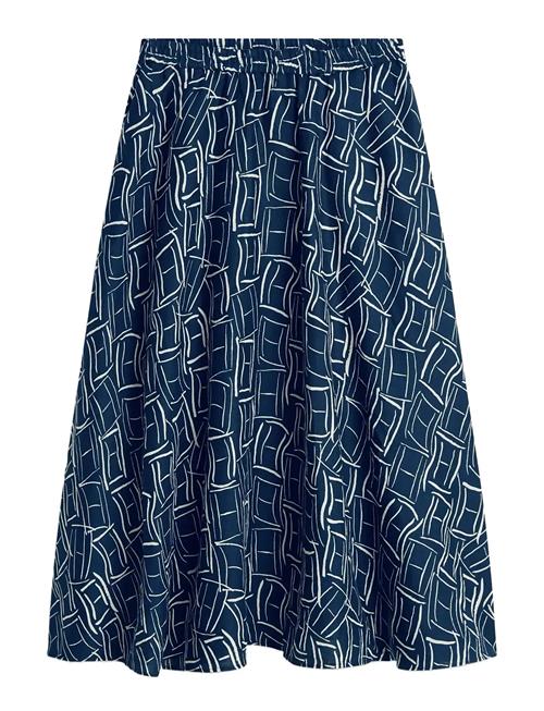 Tommy Hilfiger | Ess Linen Flare Midi Skirt | M