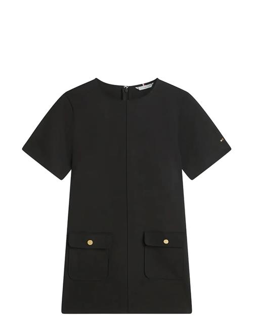 Tommy Hilfiger | Gold Button Shift Mini Dress | M