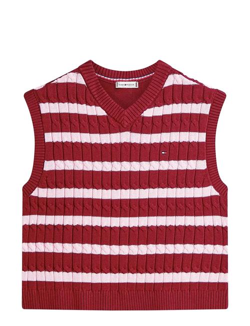Tommy Hilfiger | Co Cable Mid Gg V-Nk Vest | M