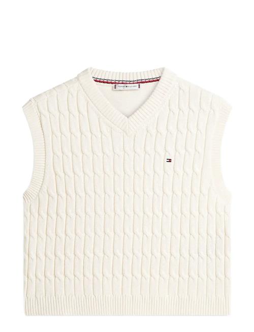Tommy Hilfiger | Co Cable Mid Gg V-Nk Vest | L