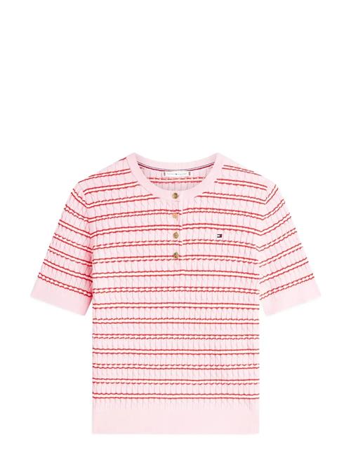 Tommy Hilfiger | Co Cable Fine Gg Ss Henley | M