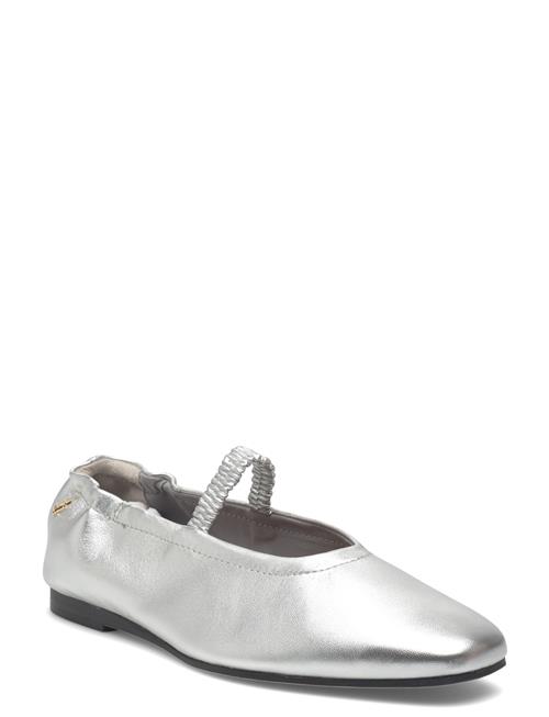 Tommy Hilfiger | Silver Lth Ellastic Ballerina | 39