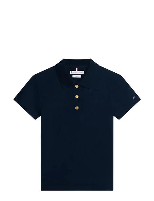 Tommy Hilfiger | Gold Button Slim Ss Polo | S