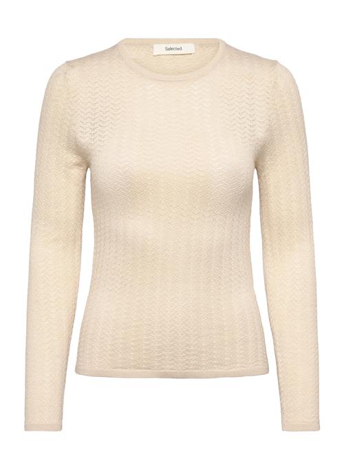 Selected | Slfnaja Tight Ls Knit O-Neck | XL