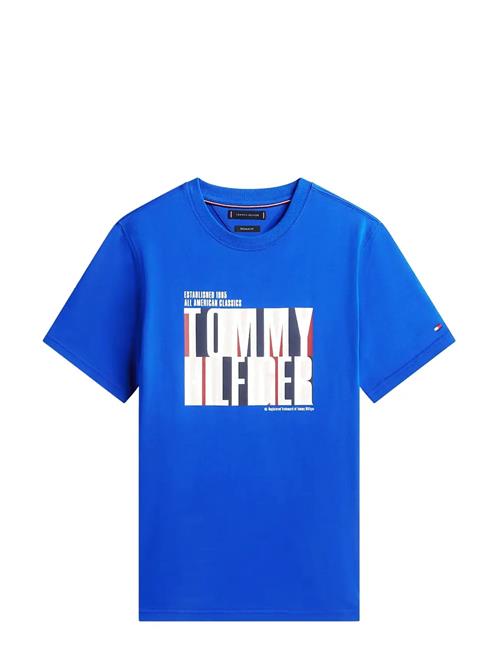 Tommy Hilfiger | Split Colour Graphic Tee | M