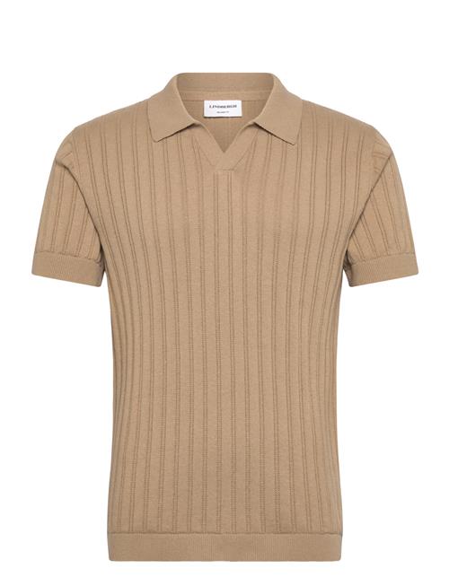 Lindbergh | Knitted S/S V-Neck Polo | L