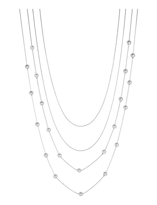 Bud to rose | Bead Layer Necklace Gold | ONE SIZE