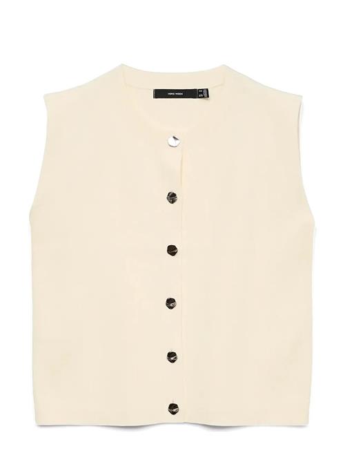 Vero Moda | Vmgold Sl O-Neck Button Vest Boo | M