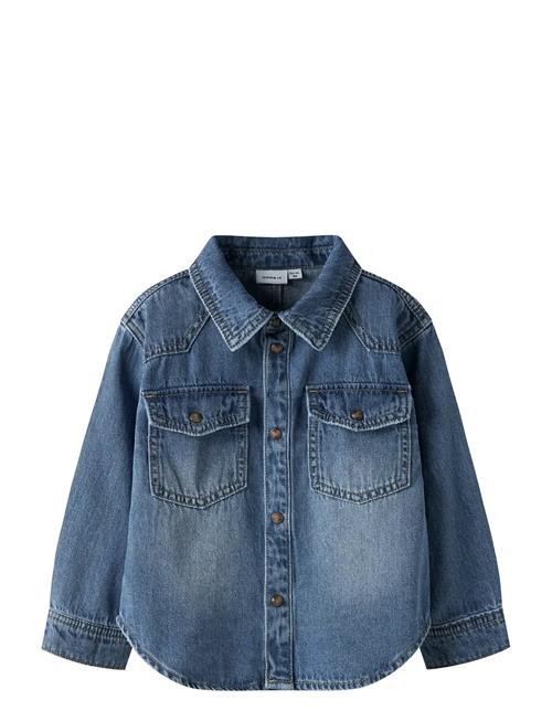 name it | Nmmblue Oz Dnm Ls Shirt 6677-Oz B | 110