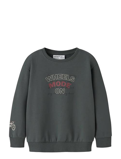 name it | Nmmbrett Ls Nreg Sweat Unb Box | 110