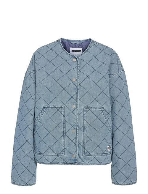 NOISY MAY | Nmcleo Quilted Denim Jacket | L