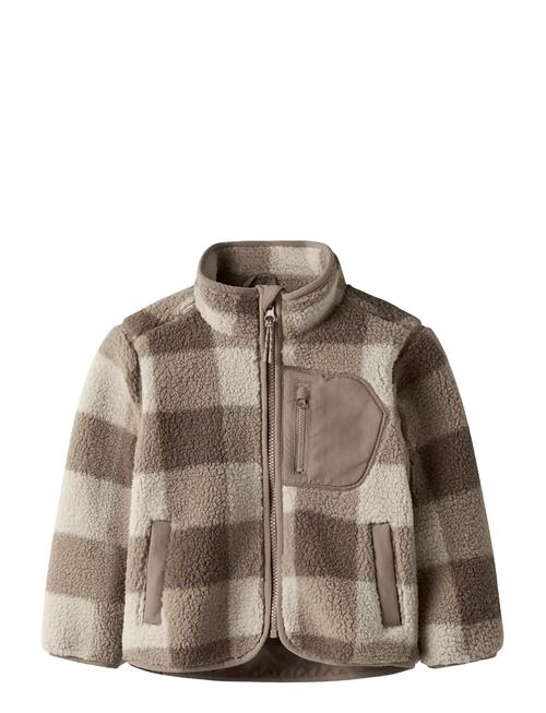 name it | Nmmmonico Sherpa Jacket Check | 110
