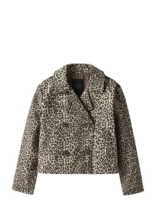 name it | Nkfmadelin Trench Coat Short Aop | 164