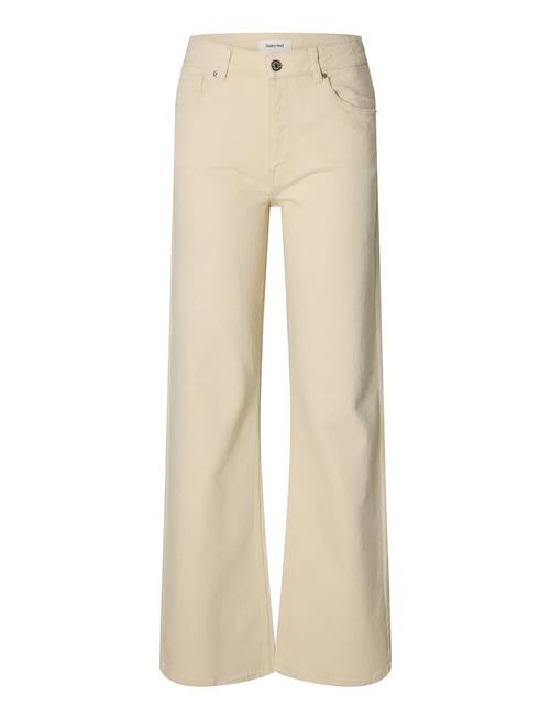 Selected | Slwwide Bea-Kori Ecru 609 Hw Jeans Noos | 30 x 32