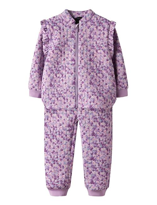 name it | Nmfmoon Quilted Set Aop 1Fo | 98